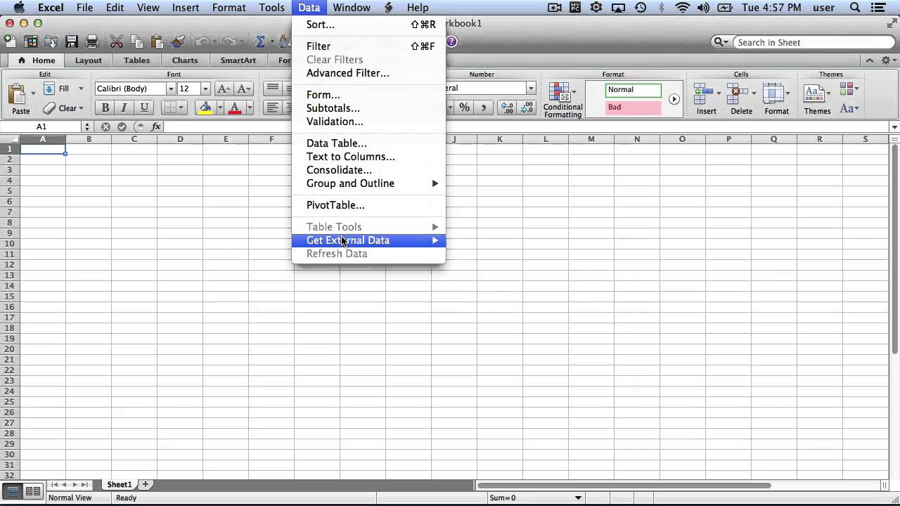 export pdf data to excel 2011 for mac